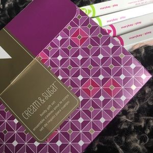 Mary Kay Cream&Sugar set with lip&Eye crayons